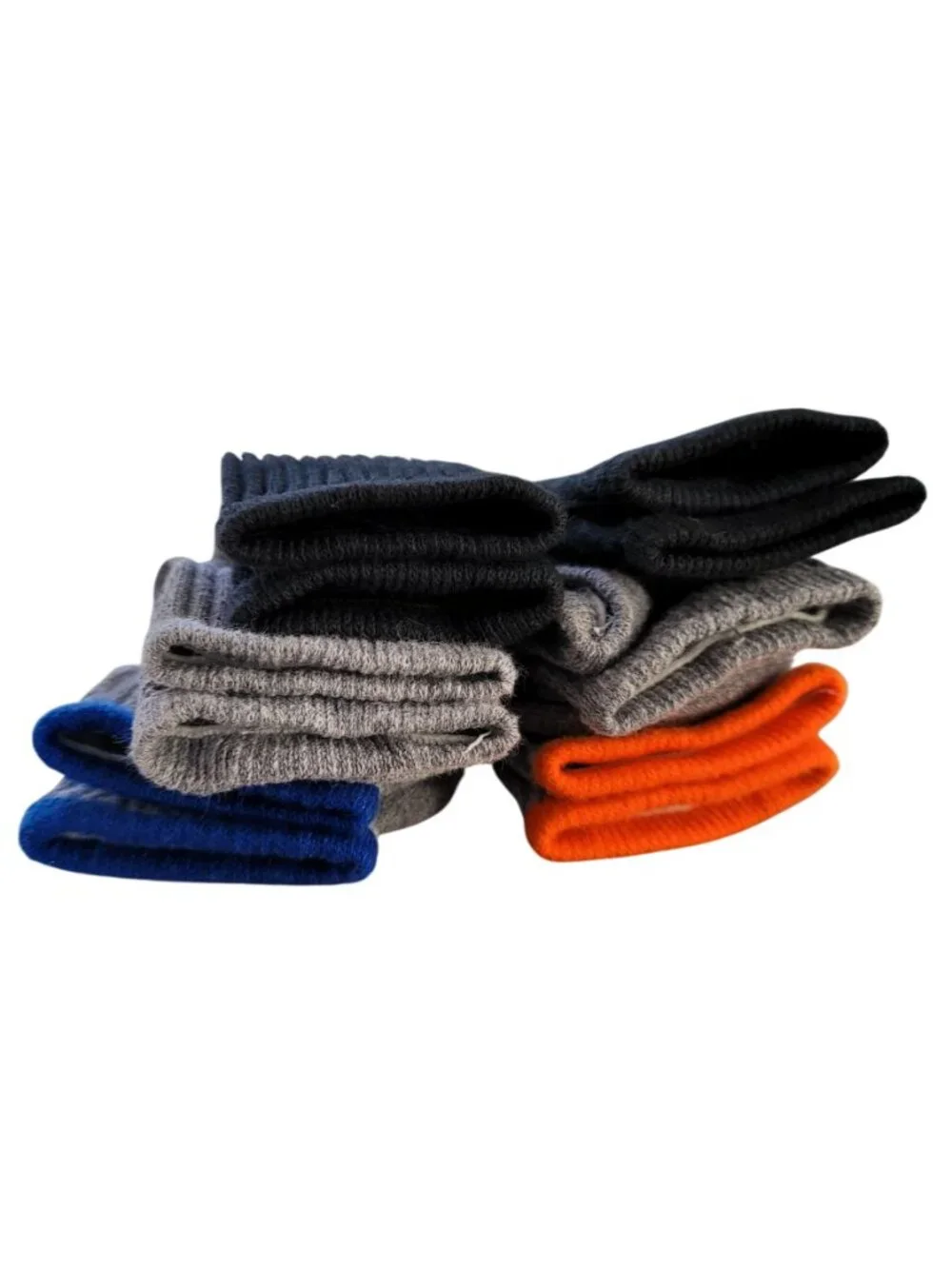 Starter Crew Boys Socks Gray 10-2.5 M 6 Pair Ribbed Dri-Star Support Cushion NEW